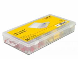 DeLOCK Assortimento connettori per cavi scatole da 170 pezzi colorati 