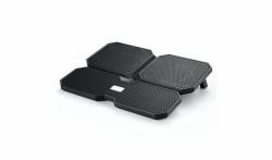 DeepCool Multi Core X6 base di raffreddamento per laptop 39,6 cm [15.6"] 1300 Giri/min Nero 