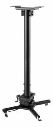 Deltaco ARM-0412 supporto per proiettore Soffitto Nero 