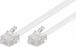Deltaco DEL-160F cavo telefonico 3 m Bianco 