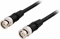 Deltaco DEL-240 cavo coassiale RG-59/U 0,5 m BNC Nero 