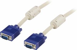 Deltaco RGB-2A cavo VGA 3 m VGA [D-Sub] Grigio 