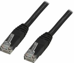 Deltaco S10-TP cavo di rete Nero 10 m Cat5e 