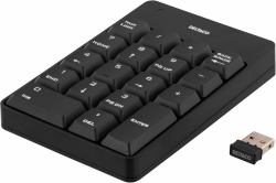 Deltaco TB-144 tastierino numerico Universale RF Wireless Nero 