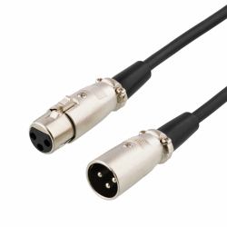 Deltaco XLR-1200 cavo audio 20 m Nero 