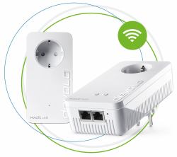 Devolo Magic 2 WiFi next Starter Kit 2400 Mbit/s Collegamento ethernet LAN Wi-Fi Bianco 2 pz 
