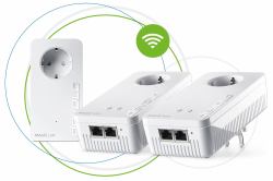 Devolo MAGIC 2 WiFi next Multiroom Kit 2400 Mbit/s Collegamento ethernet LAN Wi-Fi Bianco 3 pz 