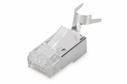 Digitus Spina modulare per cavi rotondi, CAT 6A, schermata, Connettore passante 