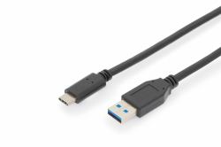 Digitus Cavo di collegamento USB-C, USB 3.2 Gen2, da USB-A a USB-C 