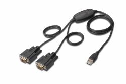Digitus Cavo ® da USB 2.0 a 2x RS232 