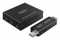 Digitus Estensore in fibra USB 3.2 Gen1, 5 Gbps, 4 porte: 3x USB-A / 1x USB-C, 300m 