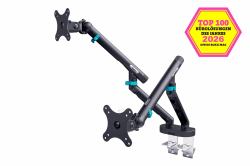 Digitus Supporto per monitor a doppio design, 2x 35", 2x 10 kg 