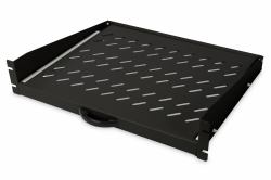 Digitus Ripiani estensibili per installazione fissa sulla parte anteriore delle guide profialte da 483 mm [19"] 