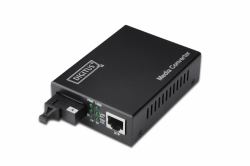 Digitus Convertitore multimediale Gigabit bidirezionale, RJ45 / SC 