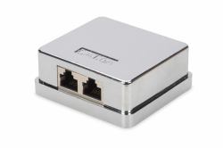Digitus DN-93713 cassetta di scarico RJ-45 Argento 
