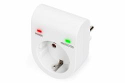 Digitus DN-95400 protezione da sovraccarico 1 presa[e] AC 230 V Bianco 