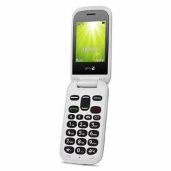 Doro 2404 6,1 cm [2.4"] 100 g Nero, Bianco Telefono cellulare basico 