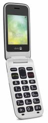 Doro 2424 6,1 cm [2.4"] 92 g Grafite, Bianco Telefono per anziani 