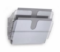 Durable FLEXIPLUS portariviste 2 ripiani Trasparente 