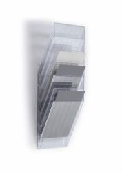 Durable FLEXIBOXX portariviste 6 ripiani Trasparente 
