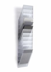 Durable FLEXIBOXX portariviste 12 ripiani Trasparente 