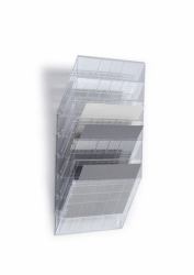 Durable FLEXIBOXX portariviste 6 ripiani Trasparente 