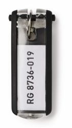 Durable Key Clips 6 Assorted [6]