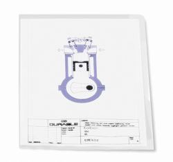 Durable 2339 foglio di protezione 210 x 297 mm [A4] PVC 50 pz 