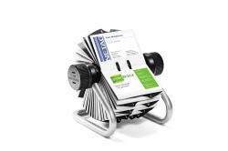 Durable 248123 portabiglietti da visita Argento 