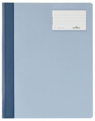 Durable 2500-06 cartellina con fermafoglio PVC Blu 