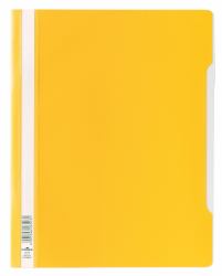 Durable CLEAR VIEW FOLDER 2570 A4 cartellina con fermafoglio Giallo 