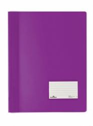 Durable Document Folder cartellina con fermafoglio PVC Viola 