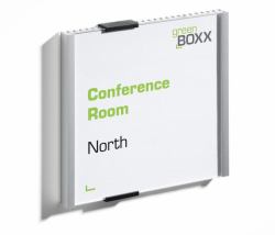 Durable INFO SIGN Supporto per segnale 15 x 15cm Acrilico, Alluminio Argento 