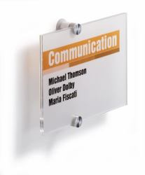 Durable Crystal Sign A5 Trasparente 