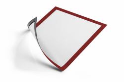 Durable DURAFRAME cornice magnetica A4 Rosso 