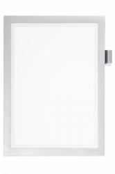 Durable DURAFRAME NOTE cornice magnetica A4 Argento 
