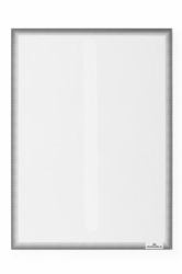 Durable 501457 porta documenti Antracite, Trasparente 