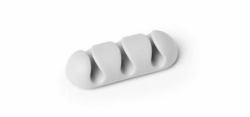 Durable Cavoline Clip 3 Desk Cable - Holder Grey - Warranty: 12M