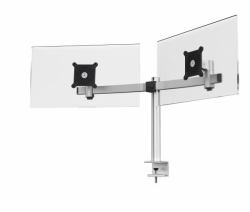 Durable 508523 Supporti a parete per TV 68,6 cm [27"] Scrivania Argento 