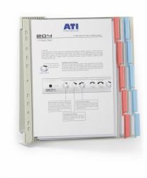 Durable 569100 porta documenti Cloruro di polivinile [PVC] Colori assortiti 
