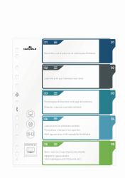 Durable 679327 intercalare Indice a linguetta vuota Polipropilene [PP] Multicolore 
