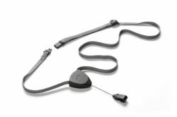 Durable FLEX Cordino per badge Nero, Grigio 10 pz 