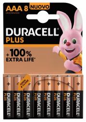 Duracell Plus 100 AAA B8 x10 