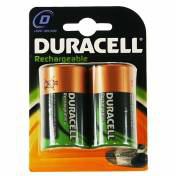 Duracell Rechargeable D Size 2 Pack Batteria ricaricabile Nichel-Metallo Idruro [NiMH] 