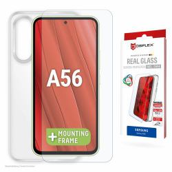 E.V.I. DISPLEX REAL GLASS + CASE - SAMSUNG GALAXY A56 - Versione Tedesca
