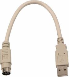 EFB Elektronik K5307.020 cavo PS/2 0,2 m 6-p Mini-DIN USB A Bianco 