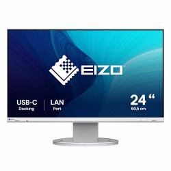 EIZO FlexScan EV2490-WT Monitor PC 60,5 cm [23.8"] 1920 x 1080 Pixel Full HD LCD Bianco 