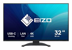 EIZO FlexScan EV3240X-BK Monitor PC 80 cm [31.5"] 3840 x 2160 Pixel 4K Ultra HD LCD Nero 