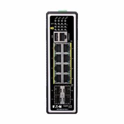 Eaton Tripp Lite NGI-M08C4POE8-2 switch di rete Gestito L2 Gigabit Ethernet [10/100/1000] Supporto Power over Ethernet [PoE] Nero 