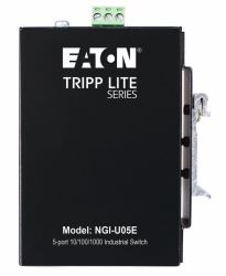 Eaton NGI-U05E switch di rete Non gestito Gigabit Ethernet [10/100/1000] Guida DIN Nero 